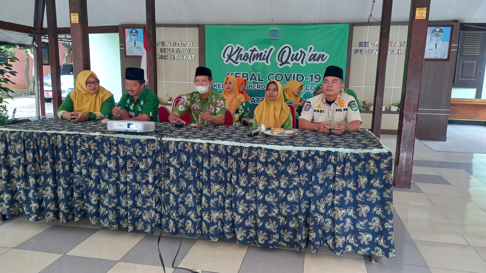 khotmil Qur'an setiap Kamis di Pendopo Kecamatan Purwosari 19 Januari 2023