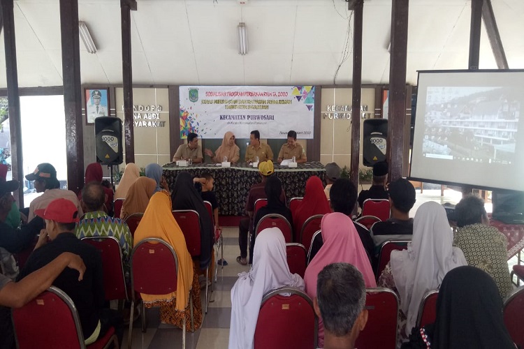 Giat Sosialisasi Program Perbaikan Rumah di Kecamatan Purwosari (RTLH) 2020